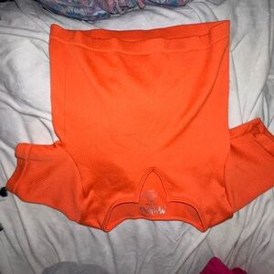 Orange Crop Top